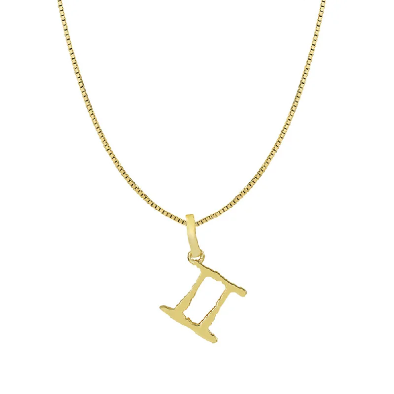 Deuces Pendant Necklace (Chapter II By Greg Yüna x The M Jewelers) | 18KT Gold Plated Lace Dress Glam