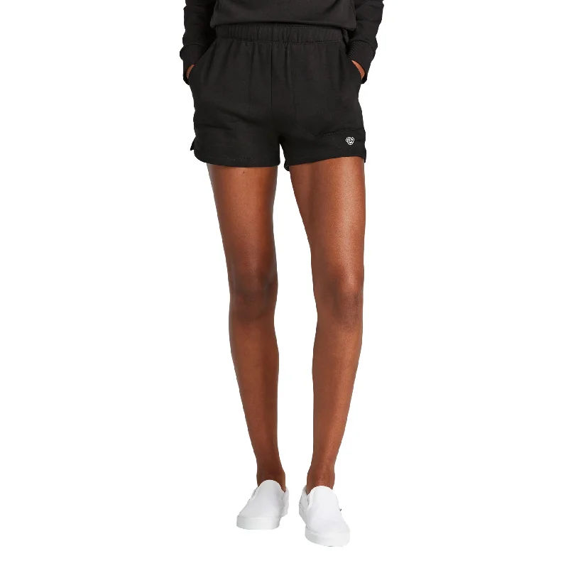 District Women's Triblend Shorts Warm Hoodie Sweatshirt