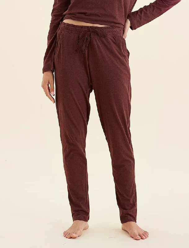 Jada Organic Cotton Knit Jogger High-end pajama sets