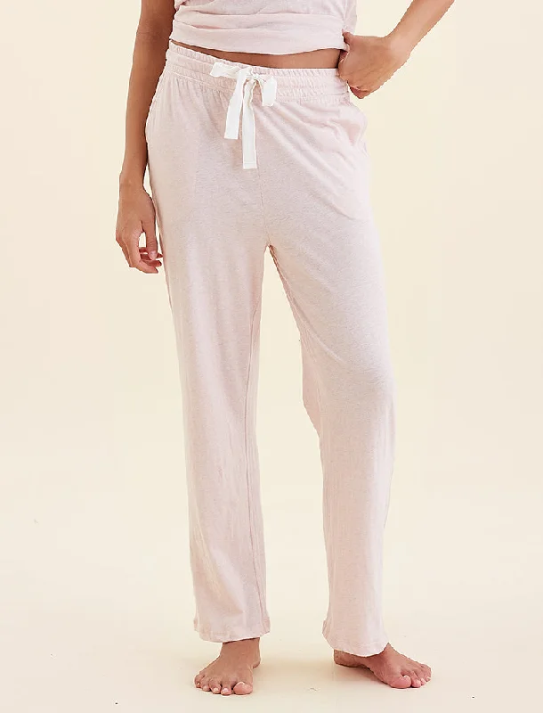 Jada Organic Cotton Straight Leg Pant Plus size pajama sets