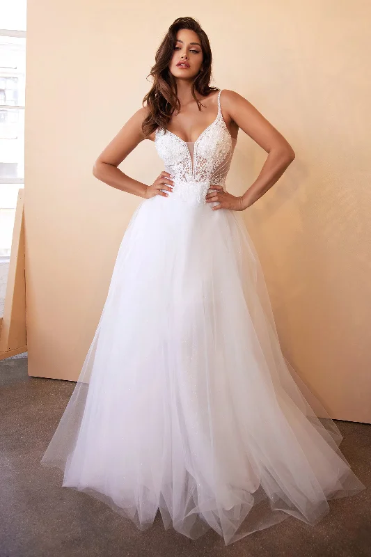 **Cinderella Divine Bridal Gown: Ethereal Elegance for Your Special Day** Satin Wedding Dress