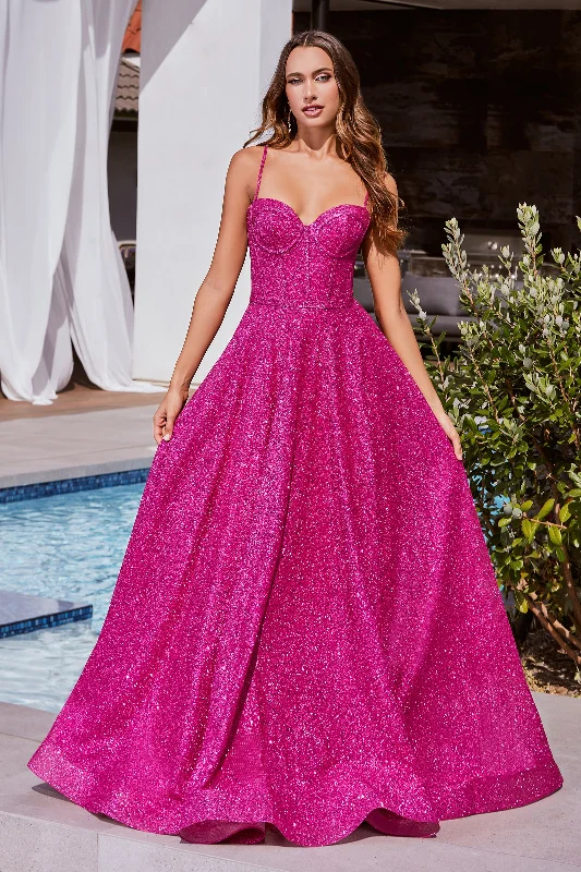 Cinderella Divine S483 Glittered Long Prom Ball Gown Hot new arrivals in maxi dresses