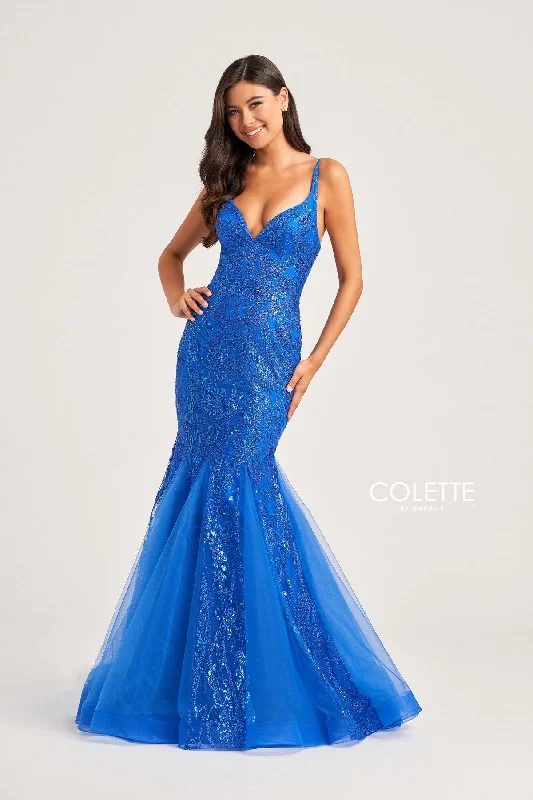 Colette CL5109 Glitter Prom Long Formal Mermaid Dress Zara maxi dresses