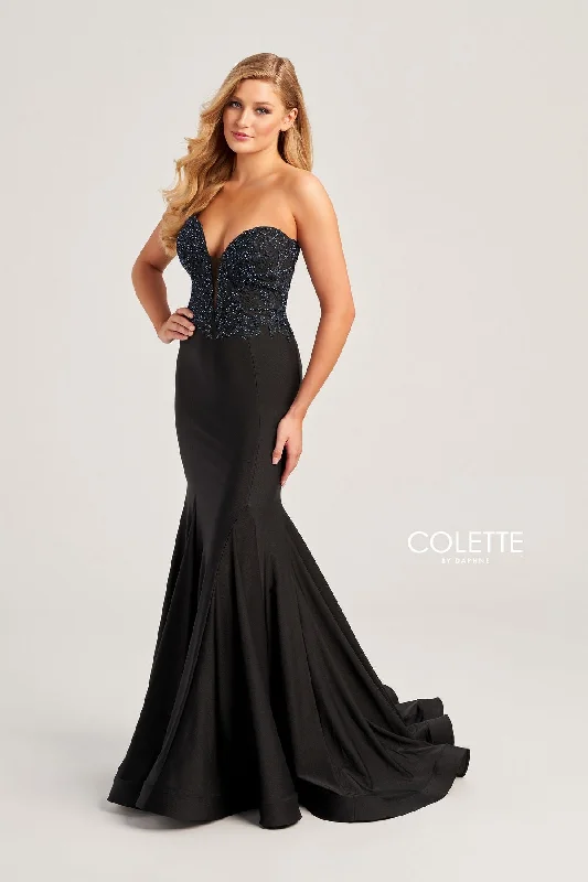 Colette CL5112 Prom Long Applique Formal Mermaid Dress Revolve maxi dresses