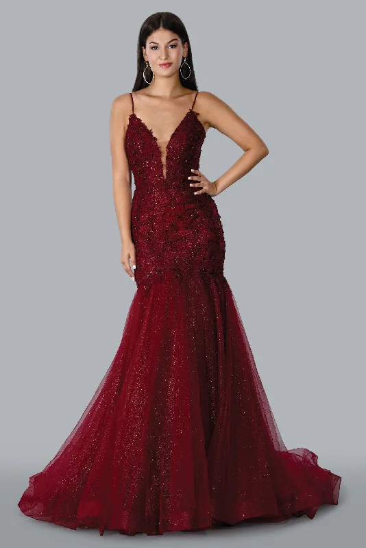 Stella Couture 22043 Prom Glitter Long Formal Dress Flattering maxi dresses for all body types