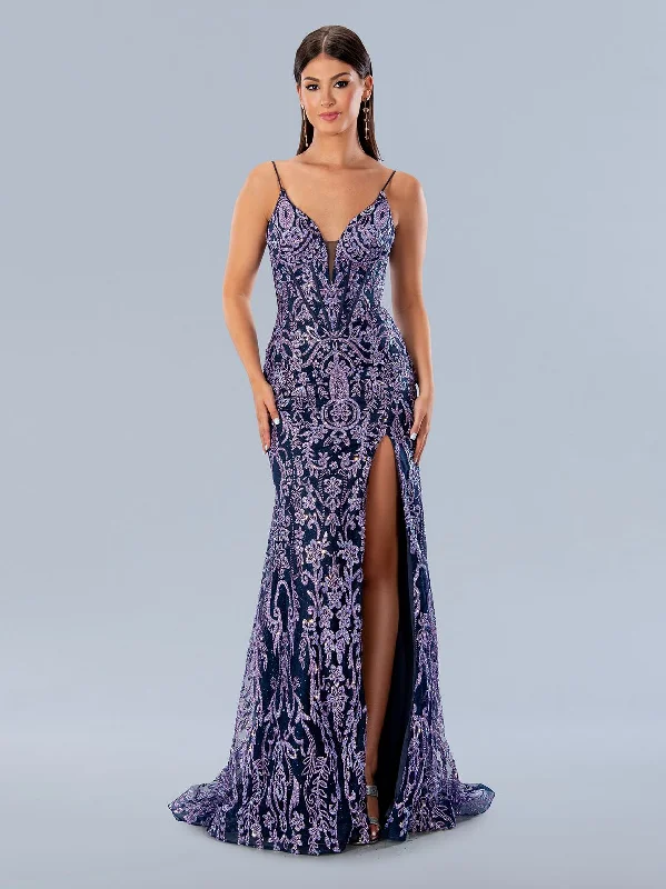 Stella Couture 24168 Prom Long Glitter Formal Dress Chiffon maxi dresses