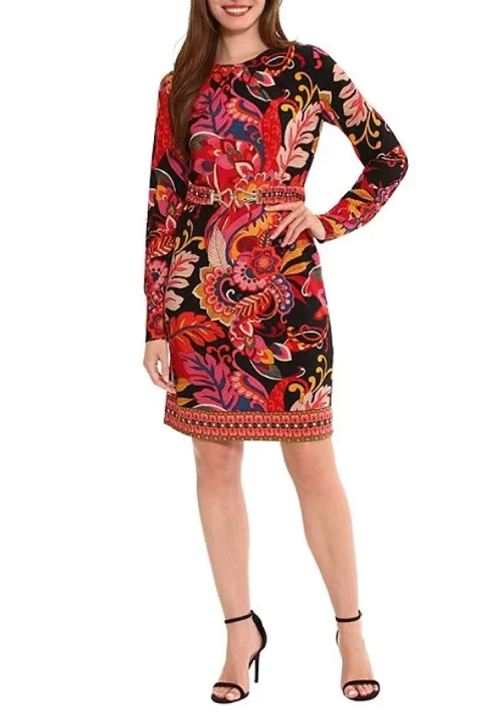 London Times T7019M - Floral Jewel Casual Dress Forever 21 floral dresses