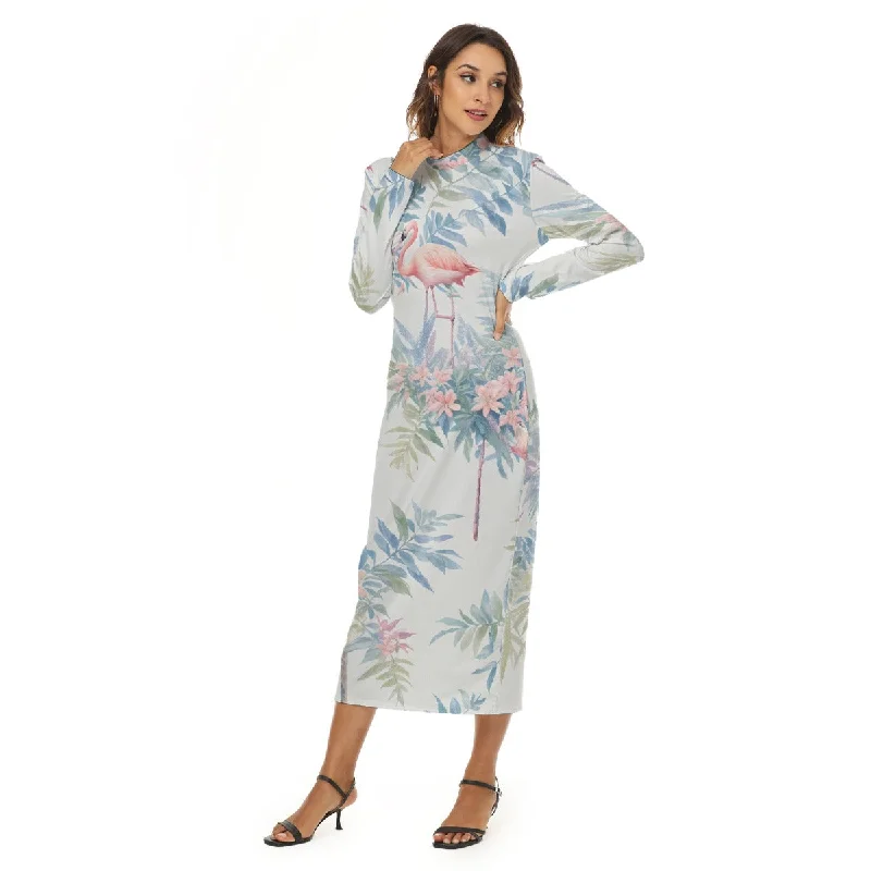 All-Over Print Women's Hip Dress Designer unclassified dresses