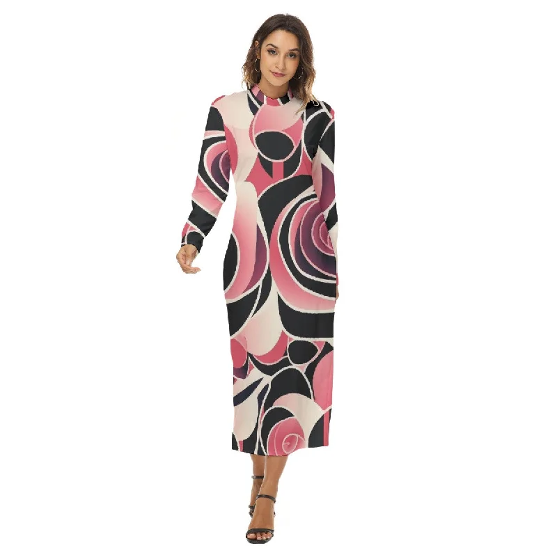 All-Over Print Women's Hip Dress Unique unclassified dresses