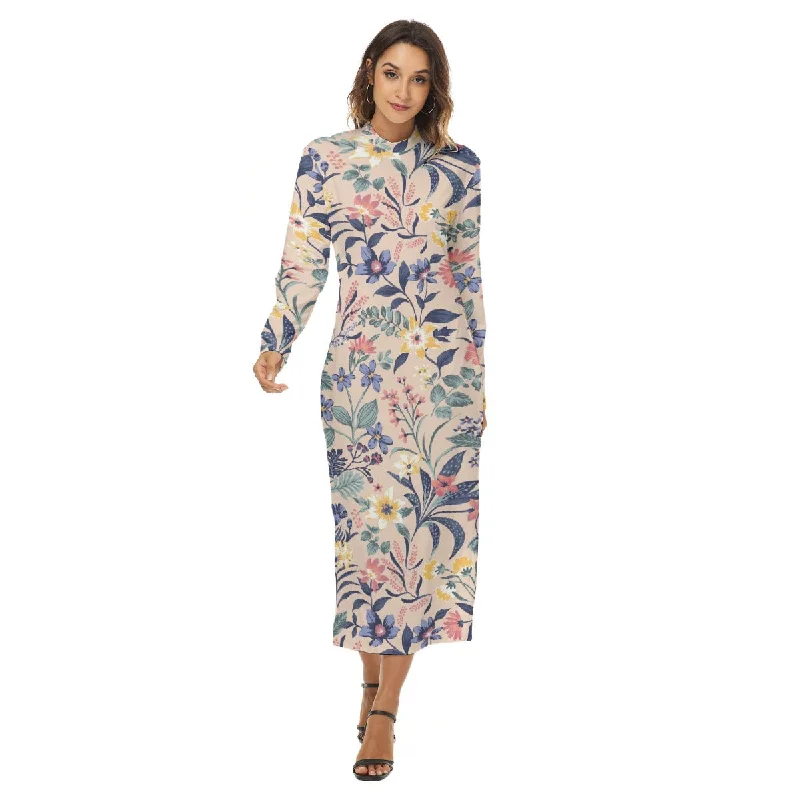 All-Over Print Women's Hip Dress Denim unclassified dresses