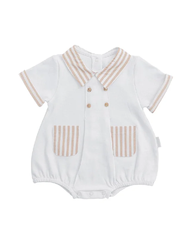 Andywawa Cool Dude Striped Babysuit Printed unclassified dresses