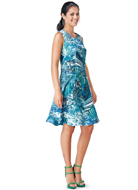 Burda 6821 Misses Dress pattern | Easy Holiday unclassified dresses