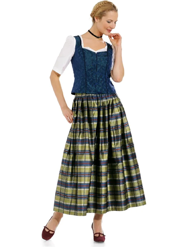 Burda 7870 Dirndl Dress Pattern Affordable unclassified dresses