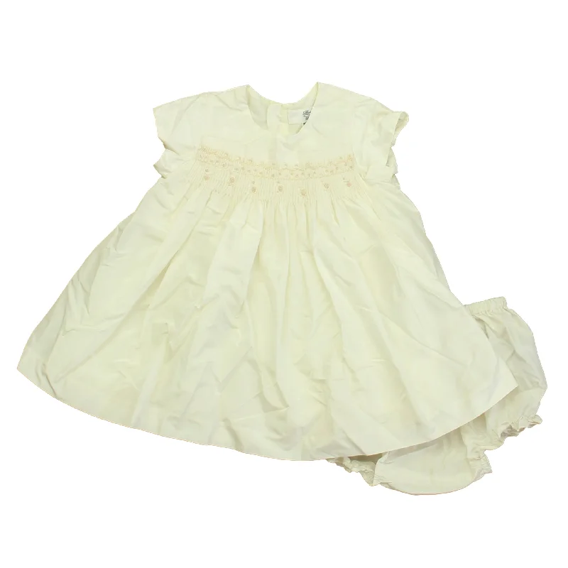 Bonpoint Girls Ivory Special Occasion Dress Long unclassified dresses