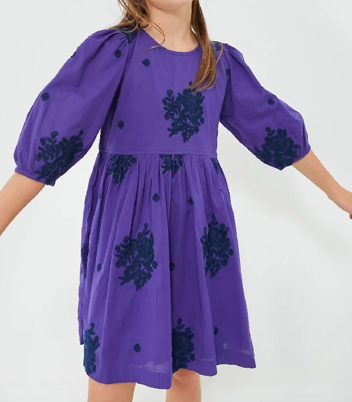 Brooke Dress In Royal Purple Fashionable unclassified dresses