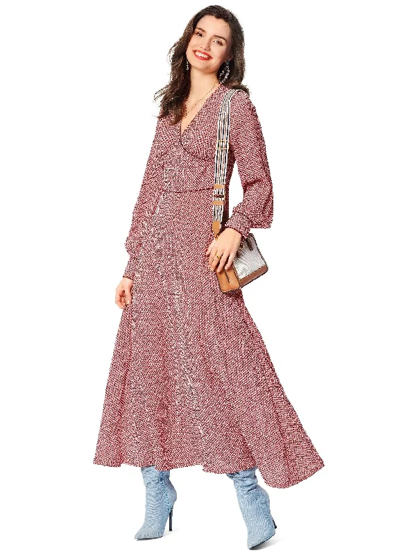 Burda Style Pattern 6040 Ladies Outerwear Dress / Blouse Soft fabric unclassified dresses