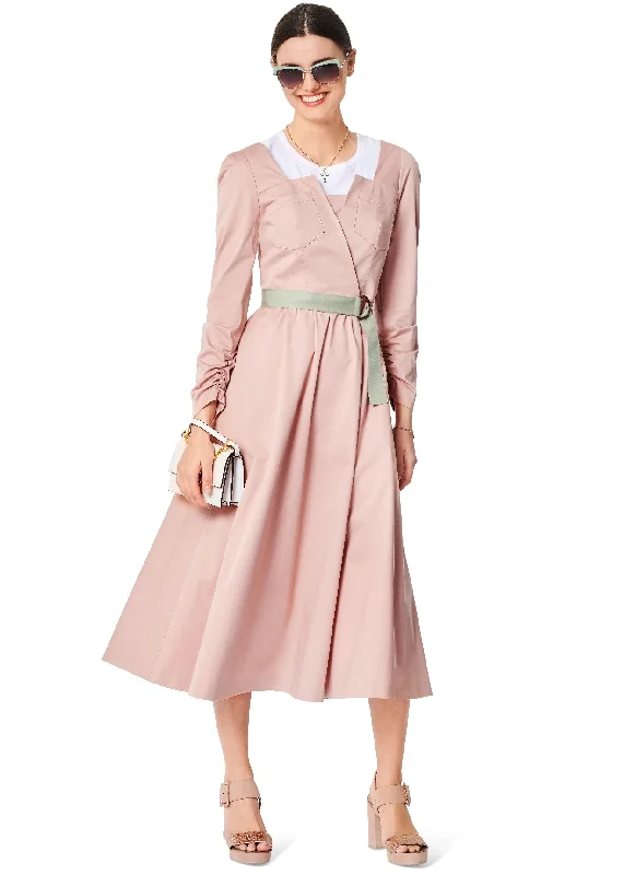 Burda Style Pattern 6042 Ladies Outerwear Dress Pastel unclassified dresses