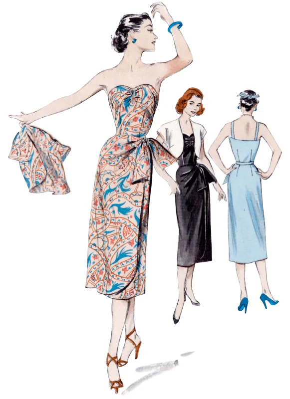 Butterick Sewing Pattern B6923 Misses' Dress and Bolero Jacket Fashionable unclassified dresses