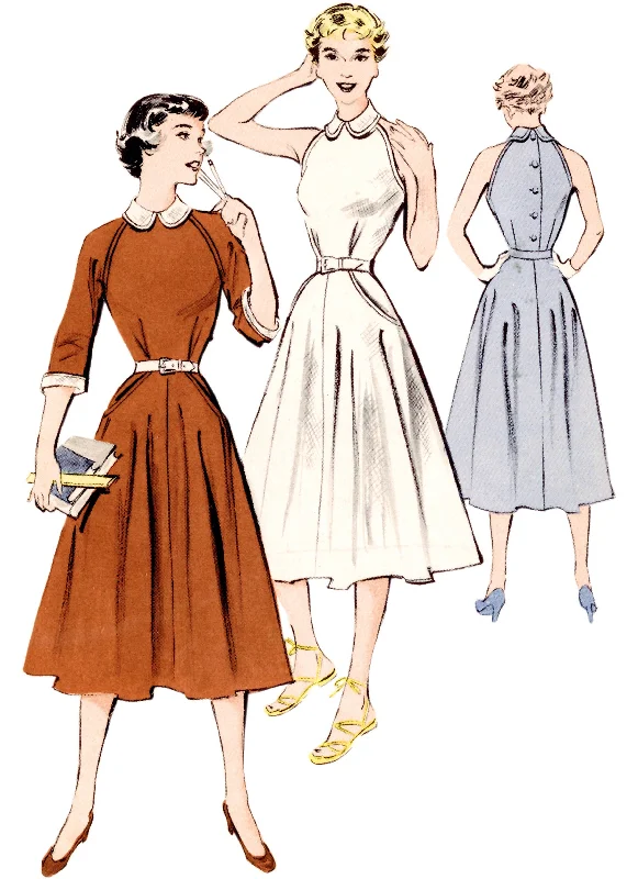 Butterick Sewing Pattern 6992 Vintage 1950's dress Pastel unclassified dresses