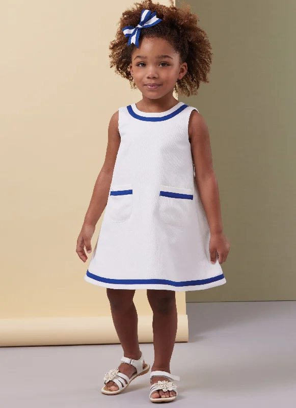 Butterick Sewing Pattern 7003 Toddlers' Dresses and Panties Wedding guest unclassified dresses