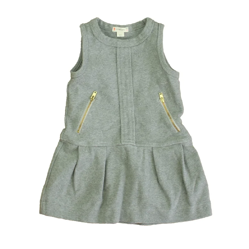 Crewcuts Girls Gray Dress Trendy unclassified dresses