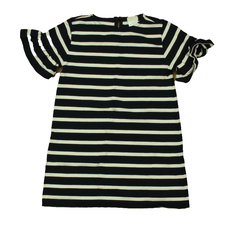 Crewcuts Girls Navy | White Stripe Dress Sequin unclassified dresses