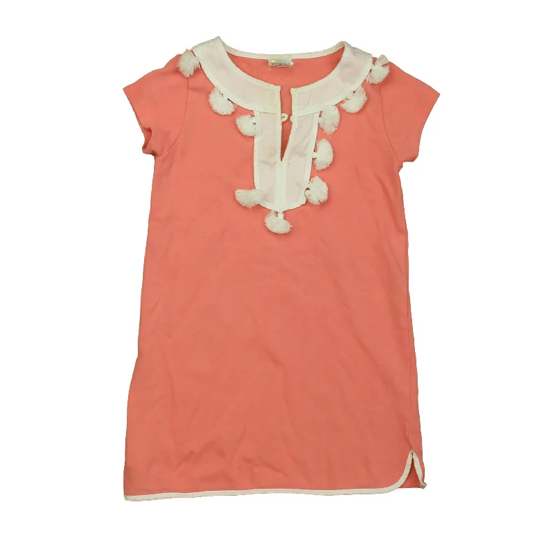 Crewcuts Girls Pink | White Dress Best-selling unclassified dresses