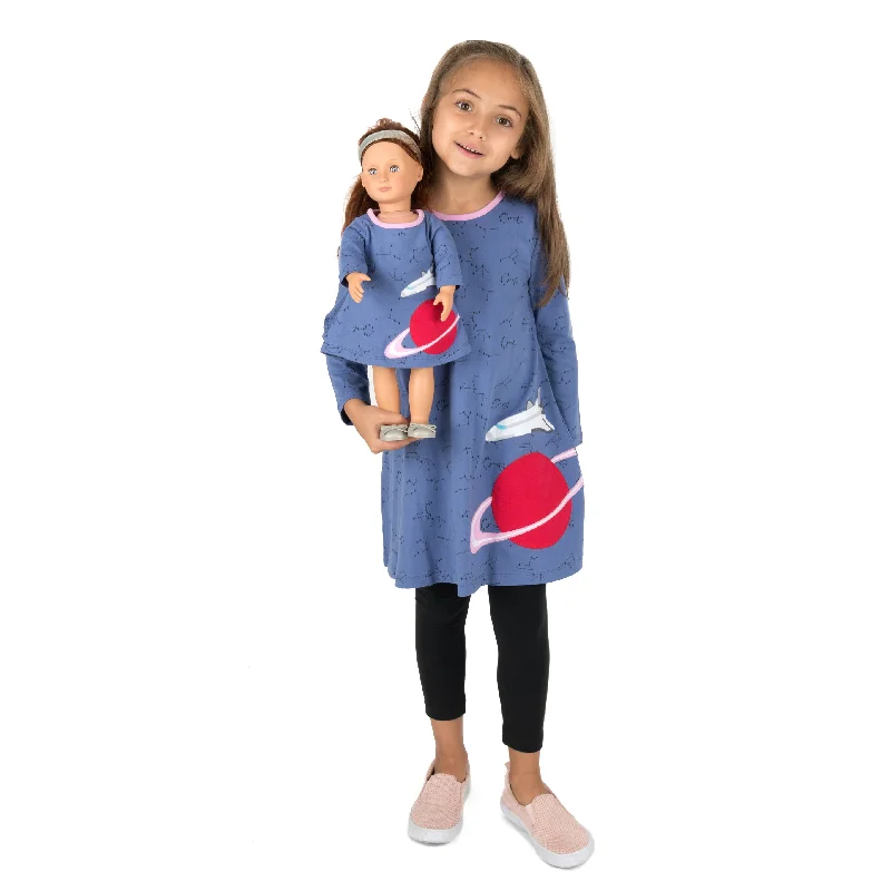 Girls and Matching Doll Cotton Dress Planet Street style unclassified dresses