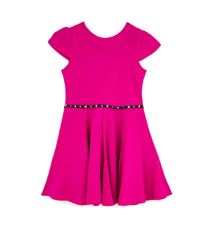 Girls Eloise Dress In Pink Short unclassified dresses