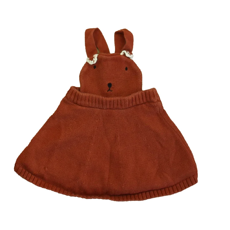 Hanna Andersson Girls Rust Jumper Y2K unclassified dresses