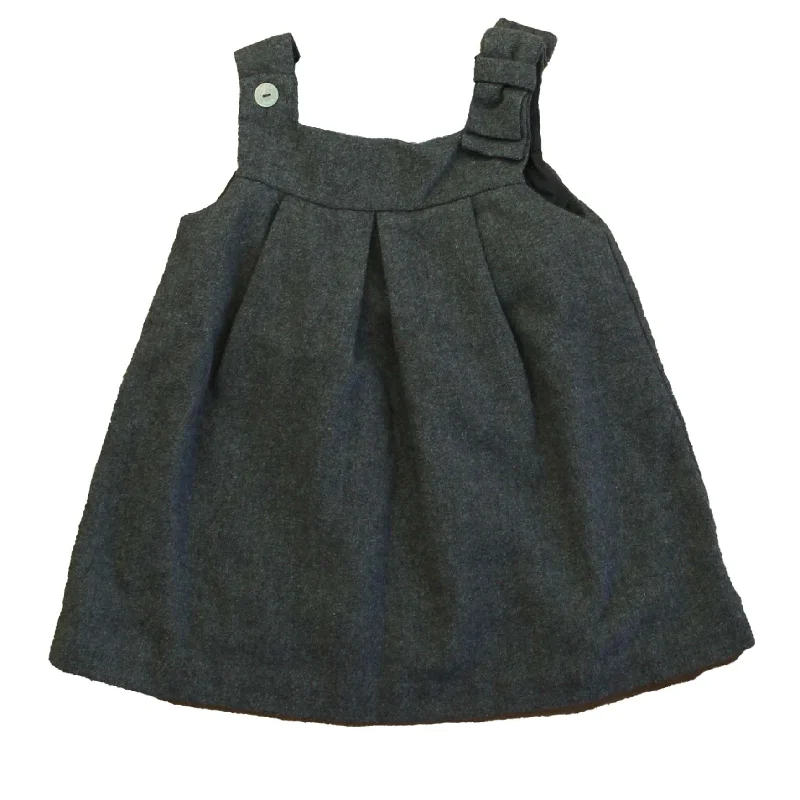 Jacadi Girls Gray Jumper A-line unclassified dresses