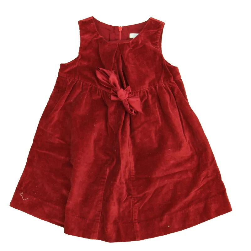 Jacadi Girls Maroon Dress Cocktail unclassified dresses