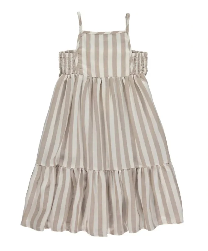 Kids Bronwen Dress In Oatmeal Party unclassified dresses