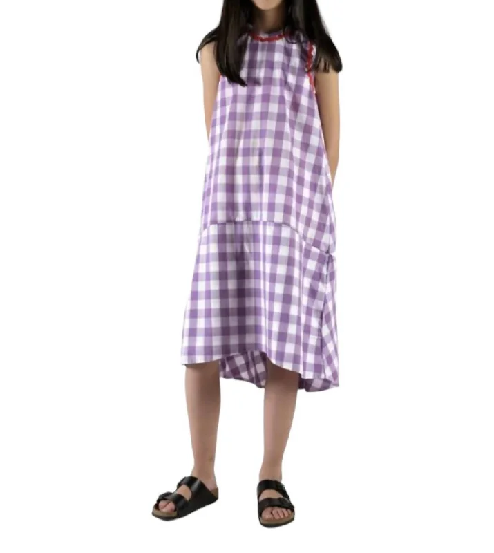 Laura Vichy Dress In Lilac Affordable unclassified dresses