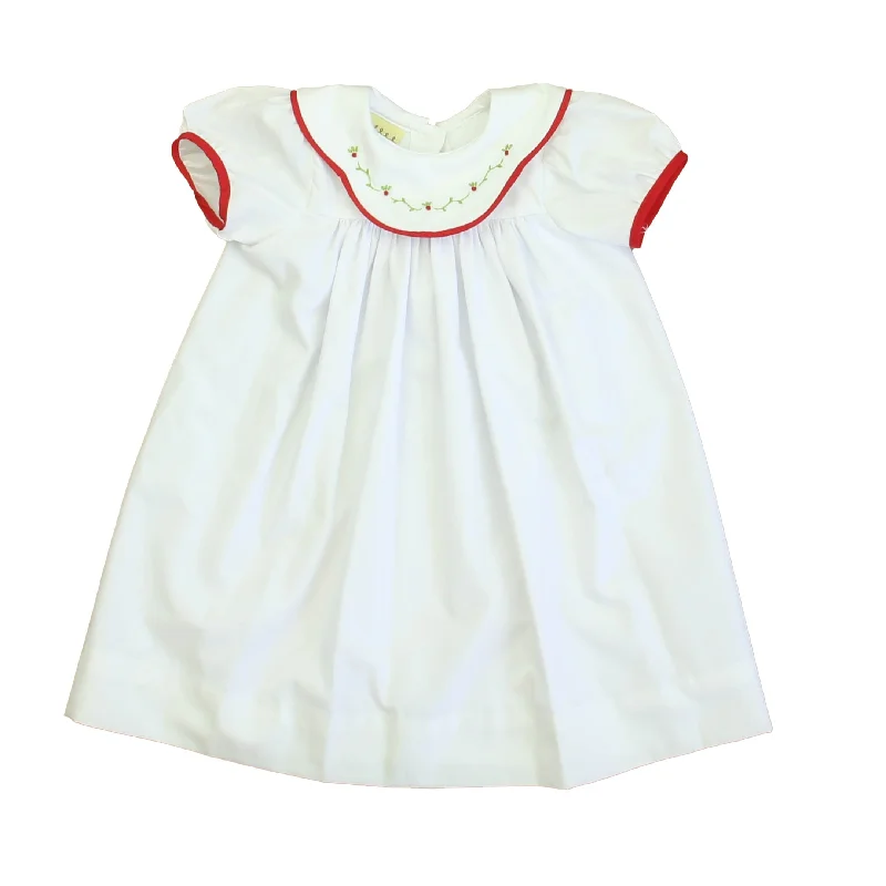 Le' Ze Me Girls White | Red | Green Dress High-end unclassified dresses