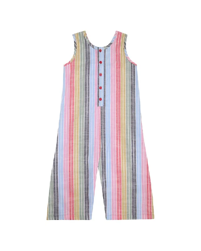 Lilly and Sid Rainbow Stripe Jumpsuit Casual unclassified dresses