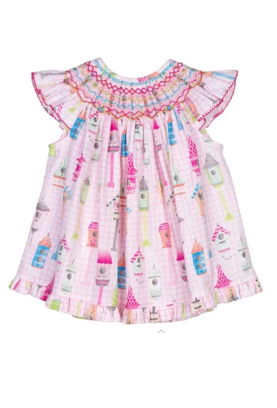 Love Shack Bishop Dress For Baby And Toddlers In Pink Anniversary unclassified dresses