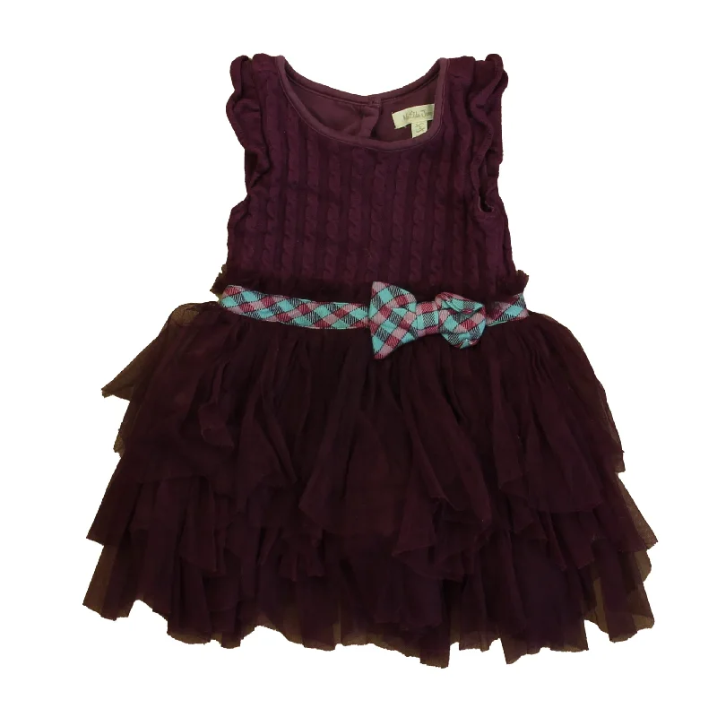 Matilda Jane Girls Burgundy Dress Holiday unclassified dresses