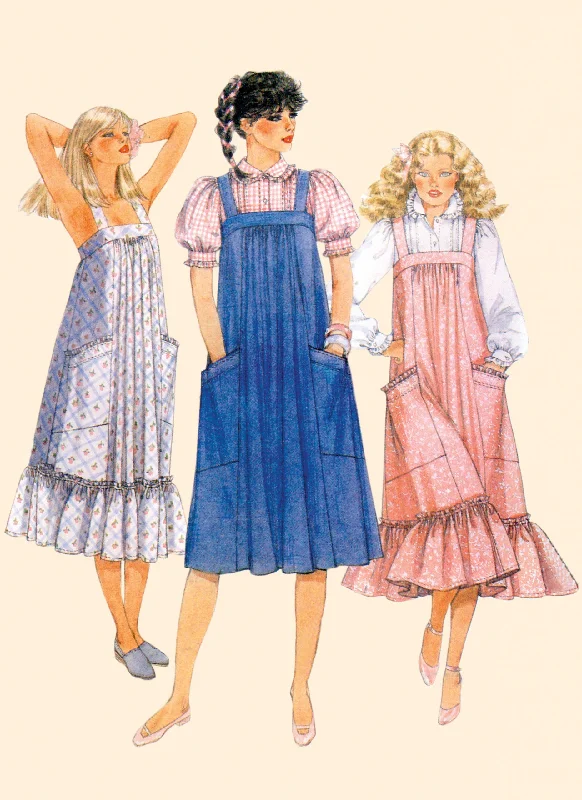 McCall's 8318 Dresses and Blouses Pattern by Laura Ashley Metallic unclassified dresses