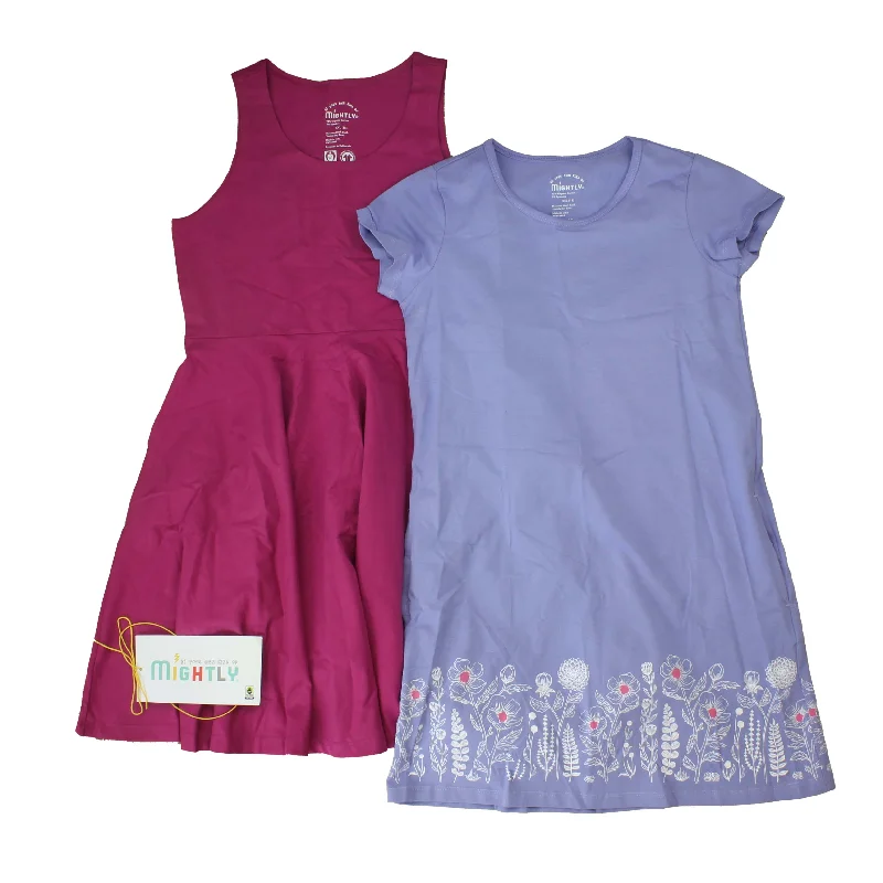 Mightly Girls Lavender | Raspberry Dress Summer unclassified dresses