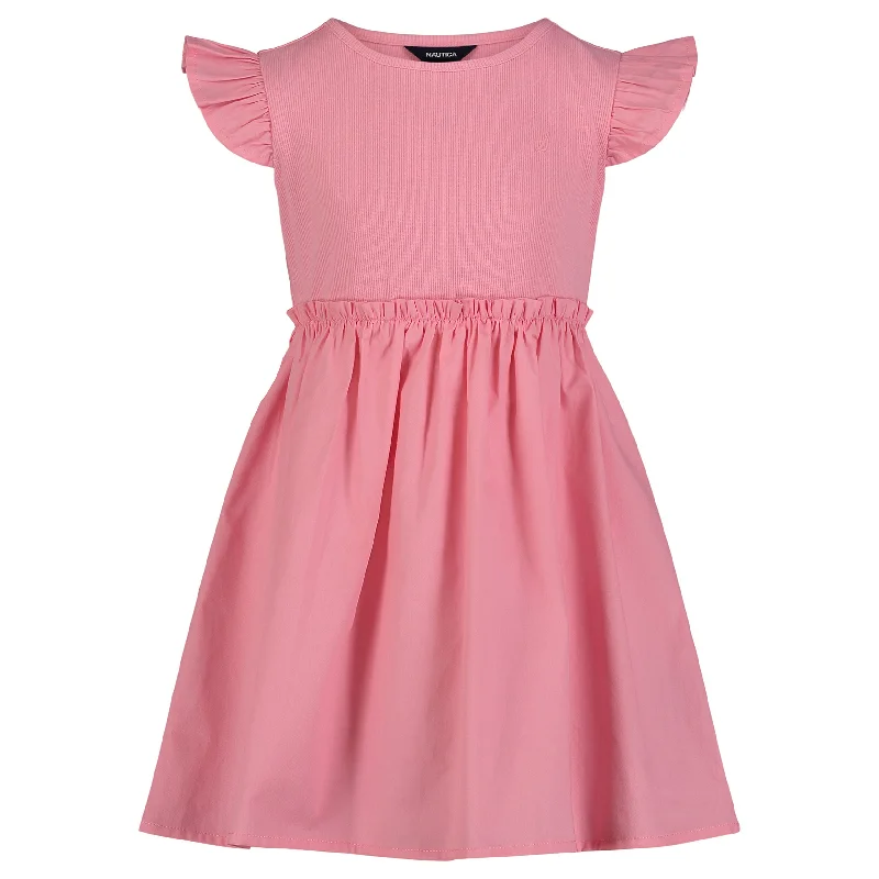 Nautica Little Girls' Empire Waist Dress (4-6X) Summer unclassified dresses