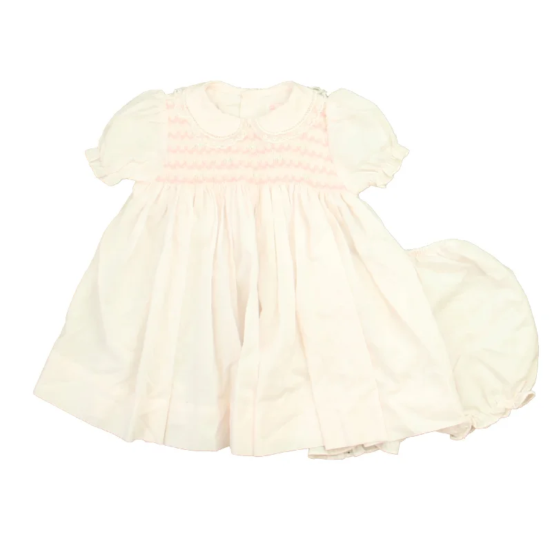 Petit Ami Girls Pink Dress Open-back unclassified dresses