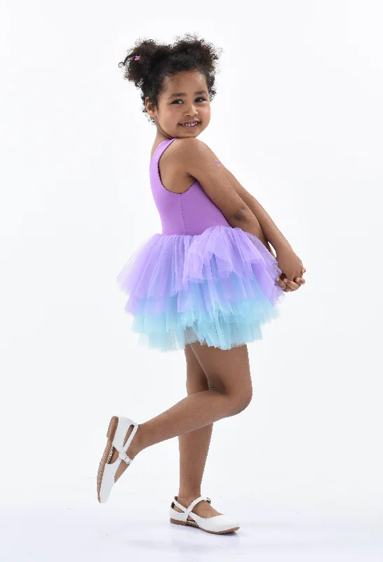 Purple Lilian Tutu Dress Soft fabric unclassified dresses