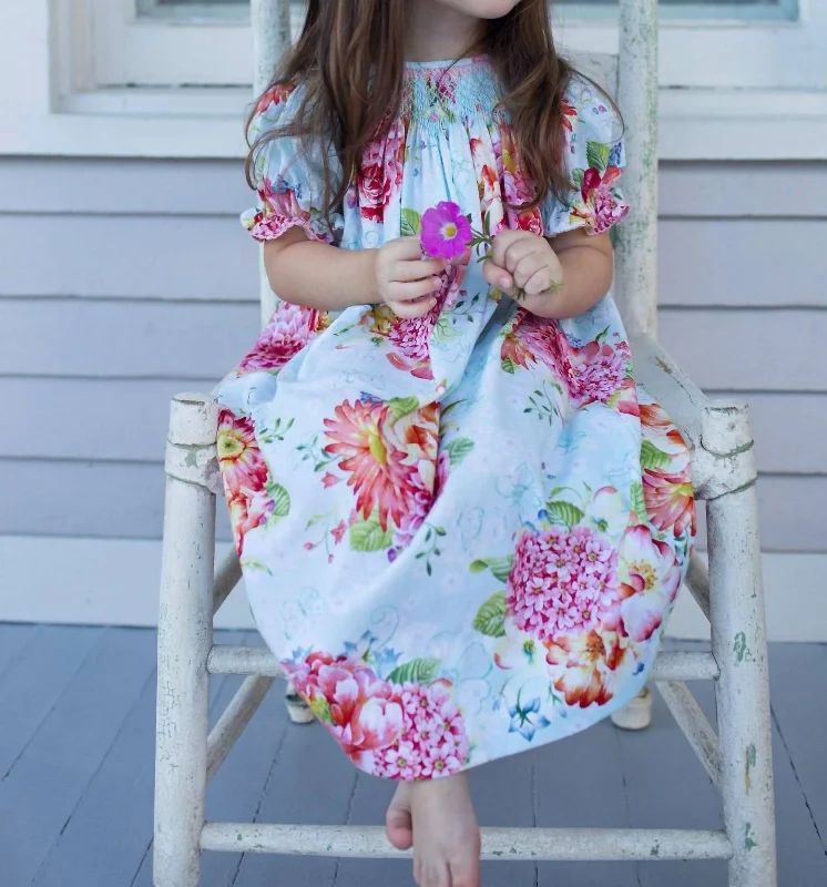 Sophia Bishop Dress In Spring Bouquets Everyday wear unclassified dresses