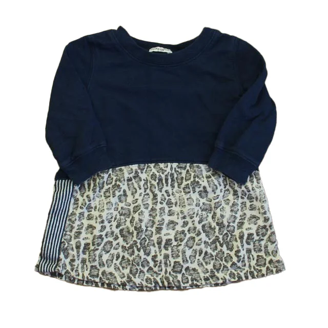 Splendid Girls Blue | Leopard Dress Vintage unclassified dresses