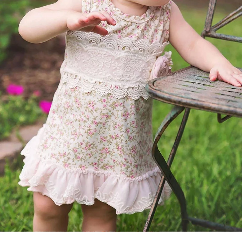 Sweet Pea Dress For Baby Girls In Pink Off-shoulder unclassified dresses