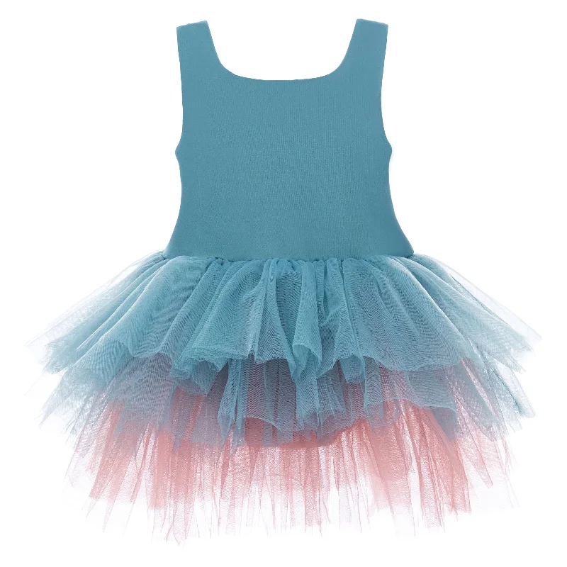 Teal Jen Tutu Dress Color block unclassified dresses