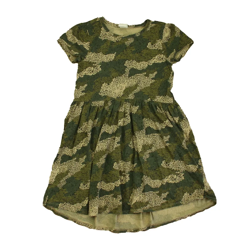 Tucker + Tate Girls Green | Beige Dress Minimalist unclassified dresses