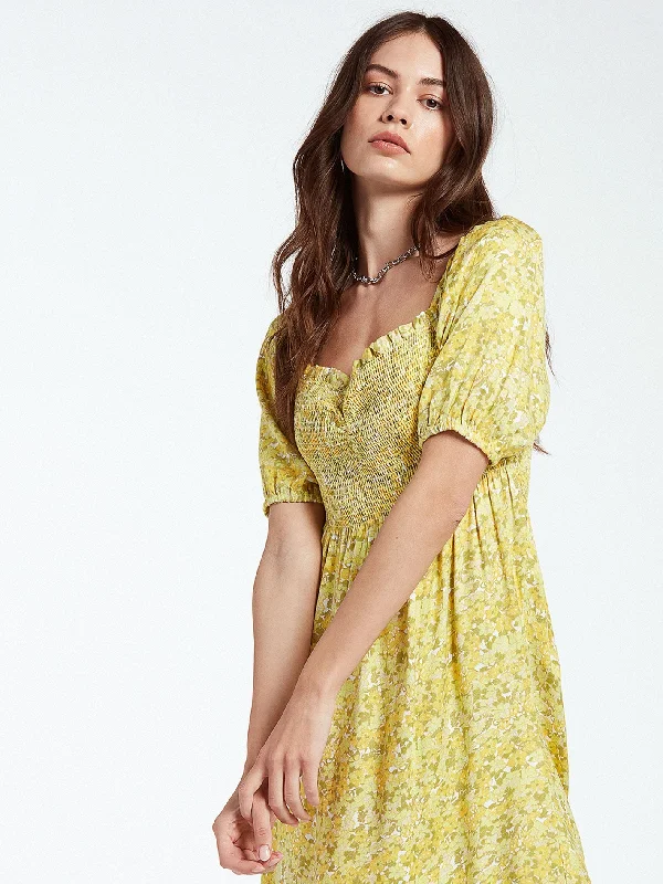 Wanna Have Sun Dress - Lime Short unclassified dresses