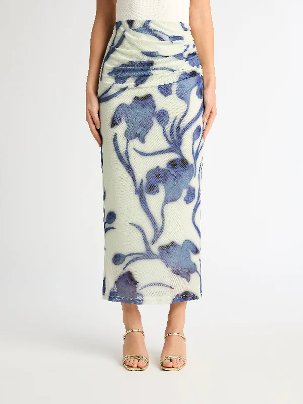 HAZE MIDI SKIRT Slim Midi Skirt